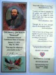 Lt. General Thomas Jonathan "Stonewall" Jackson