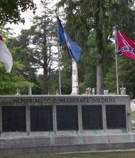 Confederate Monument at Elmwood Cemetery, Shepherdstown WV